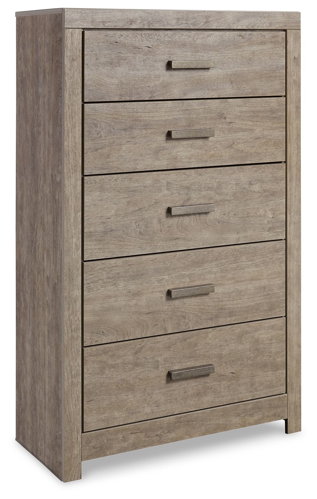 Culverbach - Five Drawer Chest - Gray by Ashley – Accent Chests