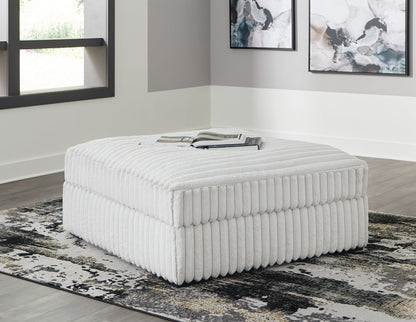 Stupendous - Oversized Accent Ottoman - Alloy by Ashley – view 3