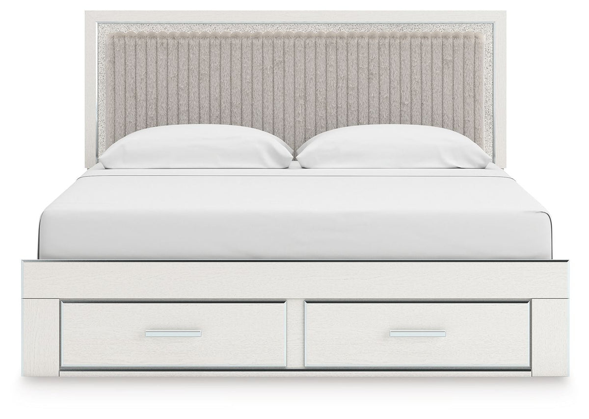 Zuraleus - Upholstered Panel Platform Storage Bed by Ashley – view 8