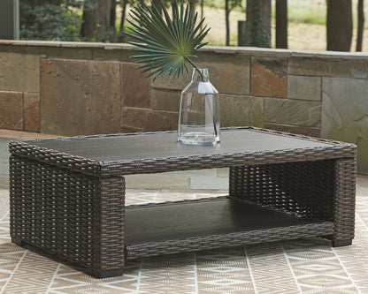 Grasson Lane - Rectangular Cocktail Table - Brown by Ashley – view 2