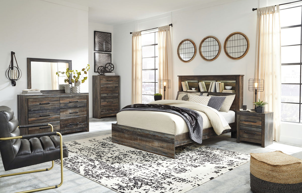 Drystan - Panel Bookcase Bed by Ashley – view 15