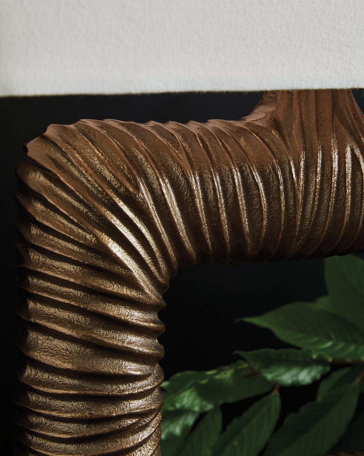 Garronby - Metal Table Lamp - Antique Brass Finish by Ashley – view 2