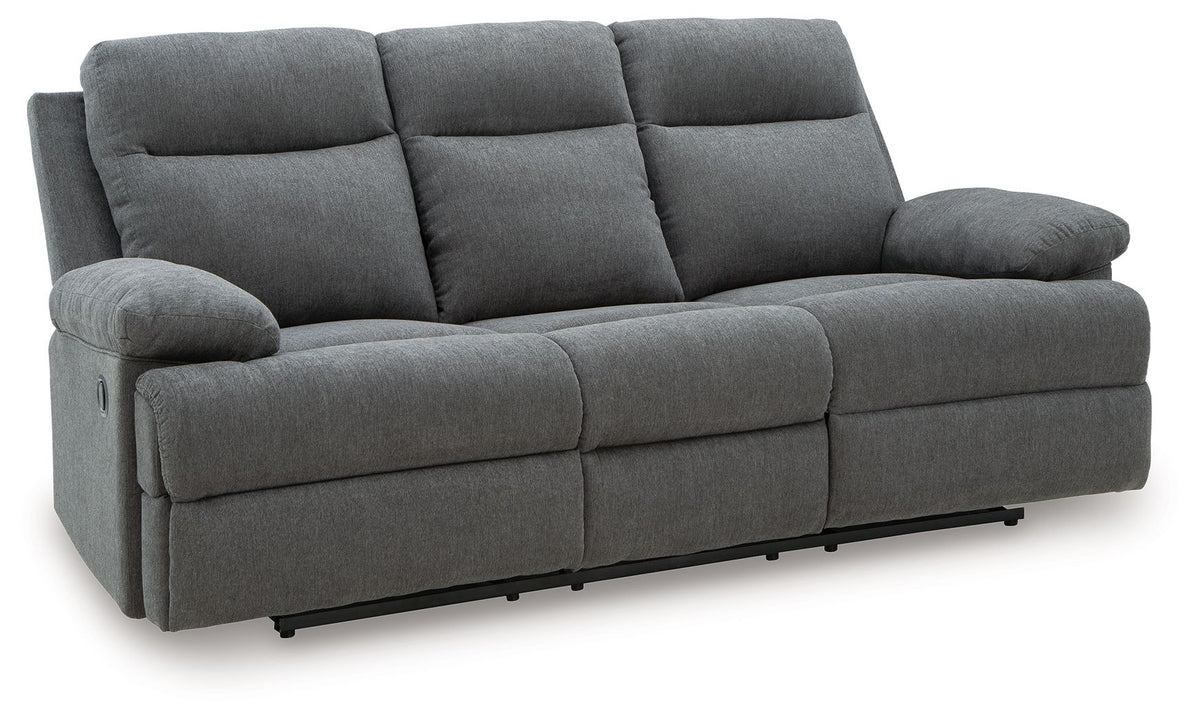 Side-Swipe - Reclining Sofa With Drop Down Table by Ashley – view 2