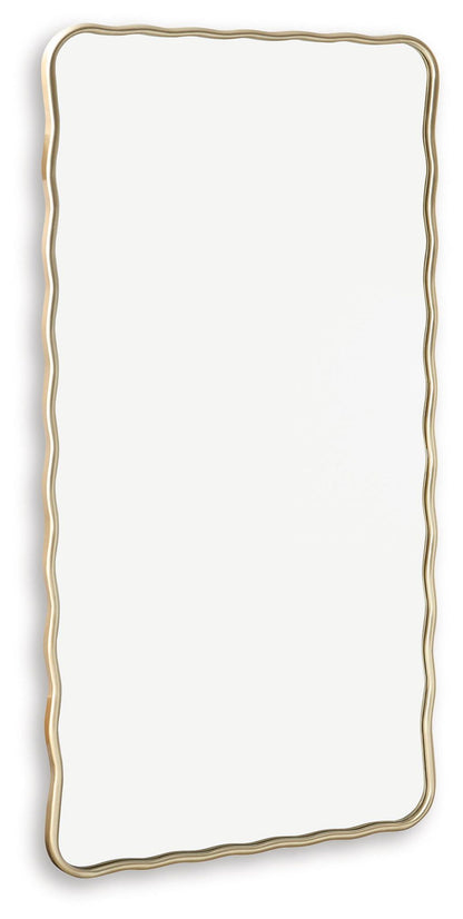 Brenthill - Accent Mirror - Gold by Ashley – view 2