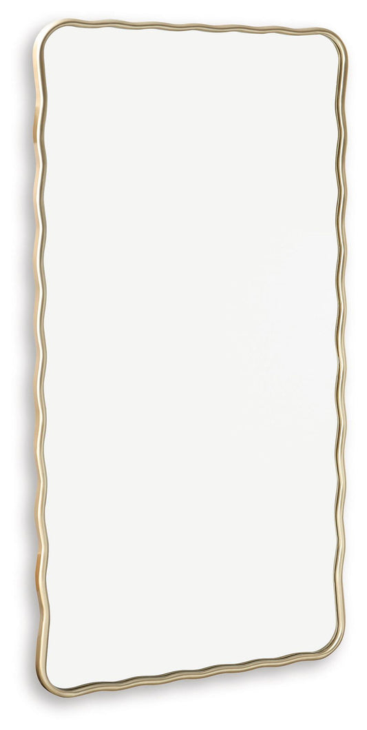 Brenthill - Accent Mirror - Gold by Ashley – view 2