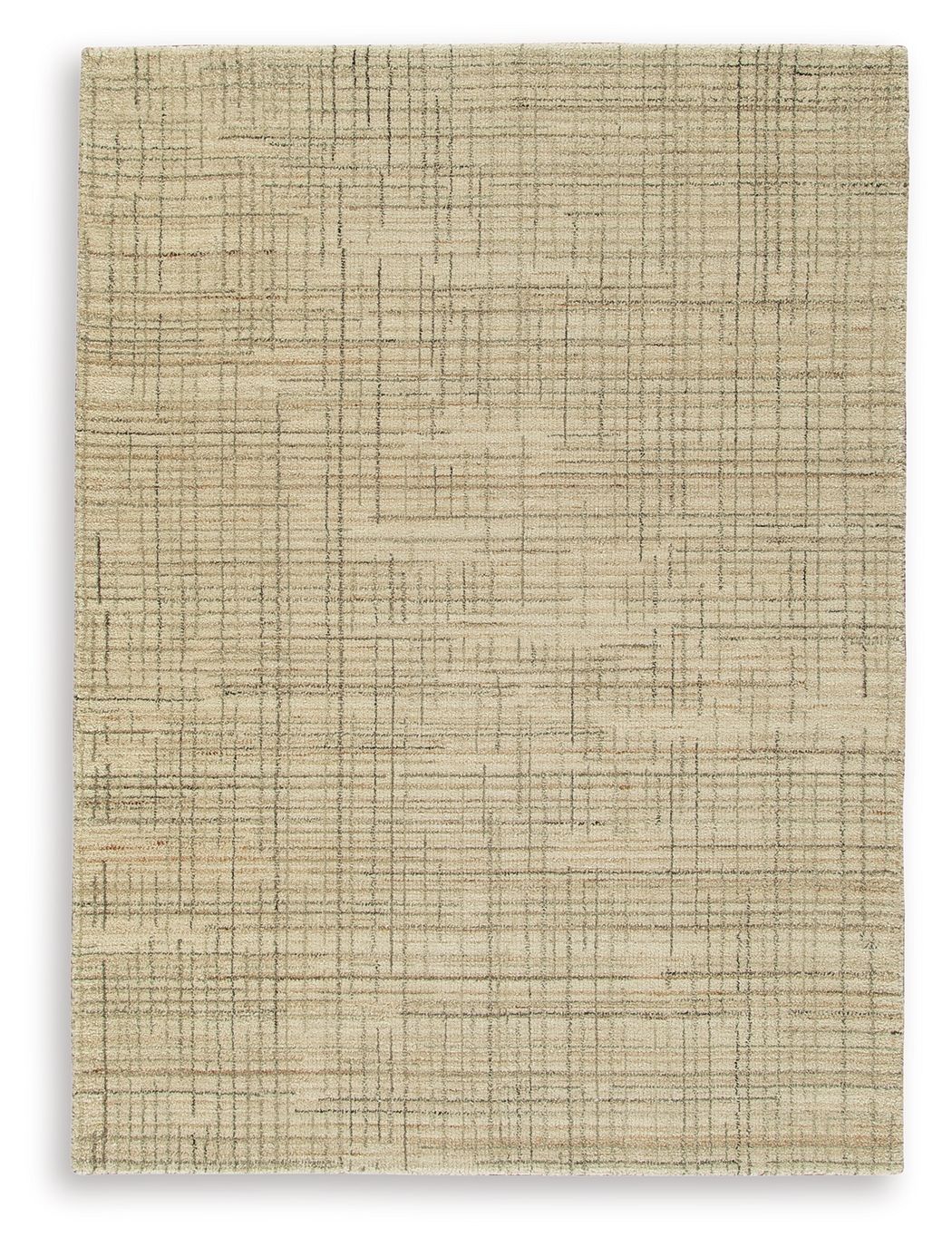 Janston - 5' x 7' Rug - Ivory / Gray / Tan by Ashley – Area Rugs