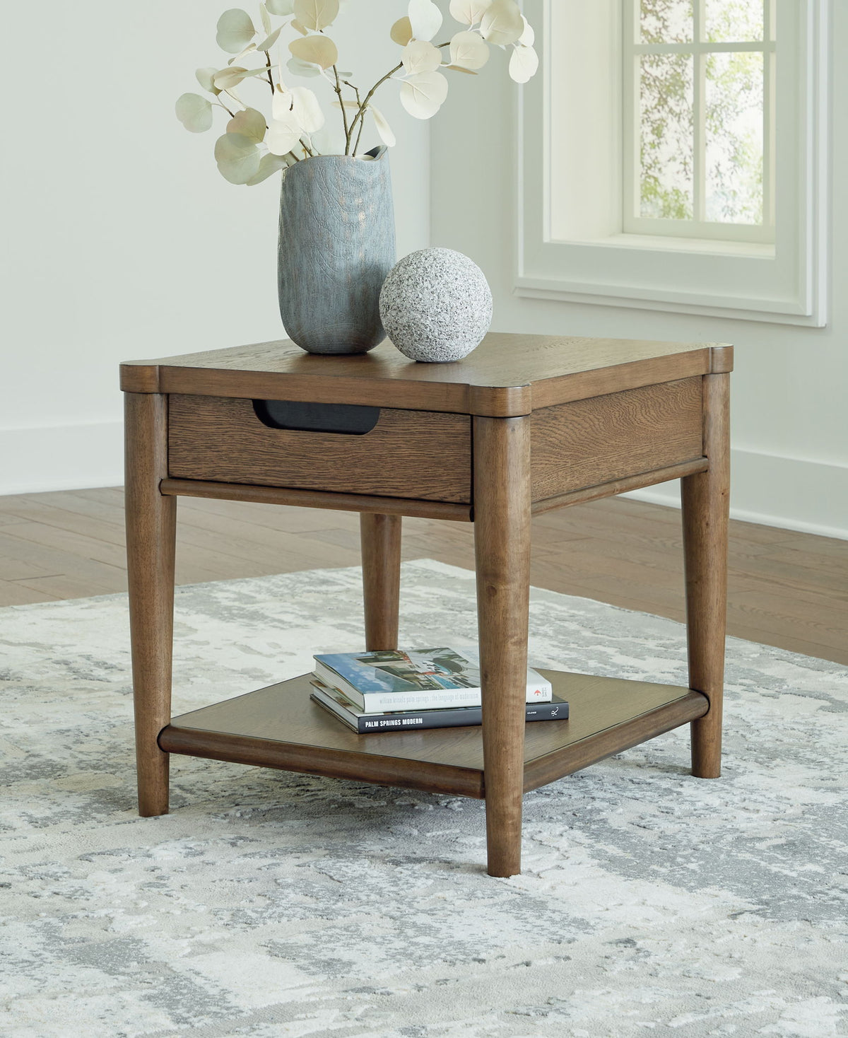 Roanhowe - Rectangular End Table - Brown by Ashley – view 2