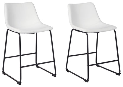 Centiar - Upholstered Barstool (Set of 2) by Ashley – view 3
