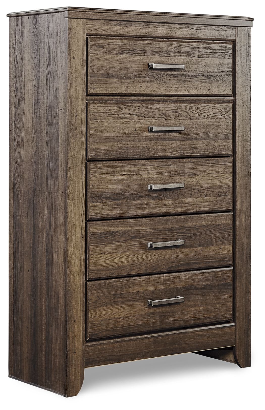 Juararo - Five Drawer Chest - Dark Brown by Ashley – Accent Chests
