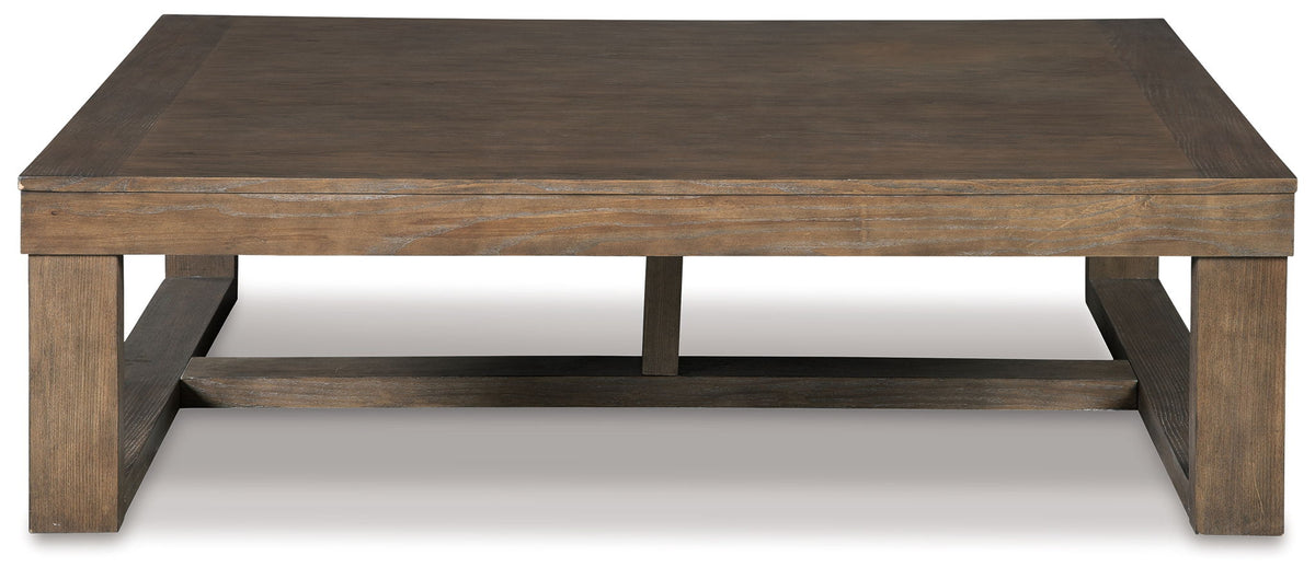Cariton - Rectangular Cocktail Table - Gray by Ashley – view 2