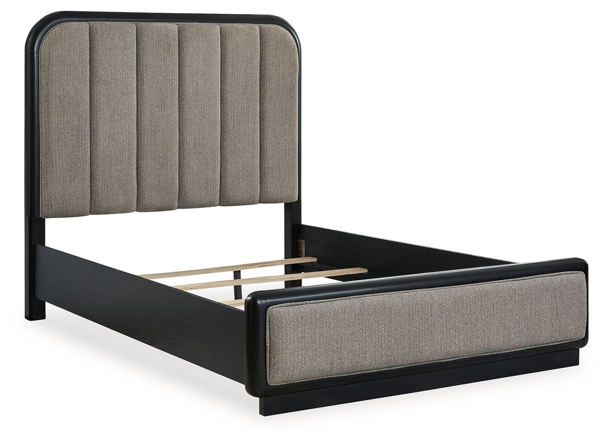 Rowanbeck - Upholstered Panel Bed by Ashley – view 3