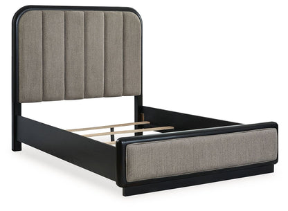 Rowanbeck - Upholstered Panel Bed by Ashley – view 3