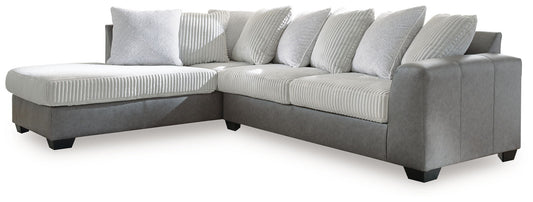 Clairette Court - 2 Piece Sectional – Stationary Sectionals