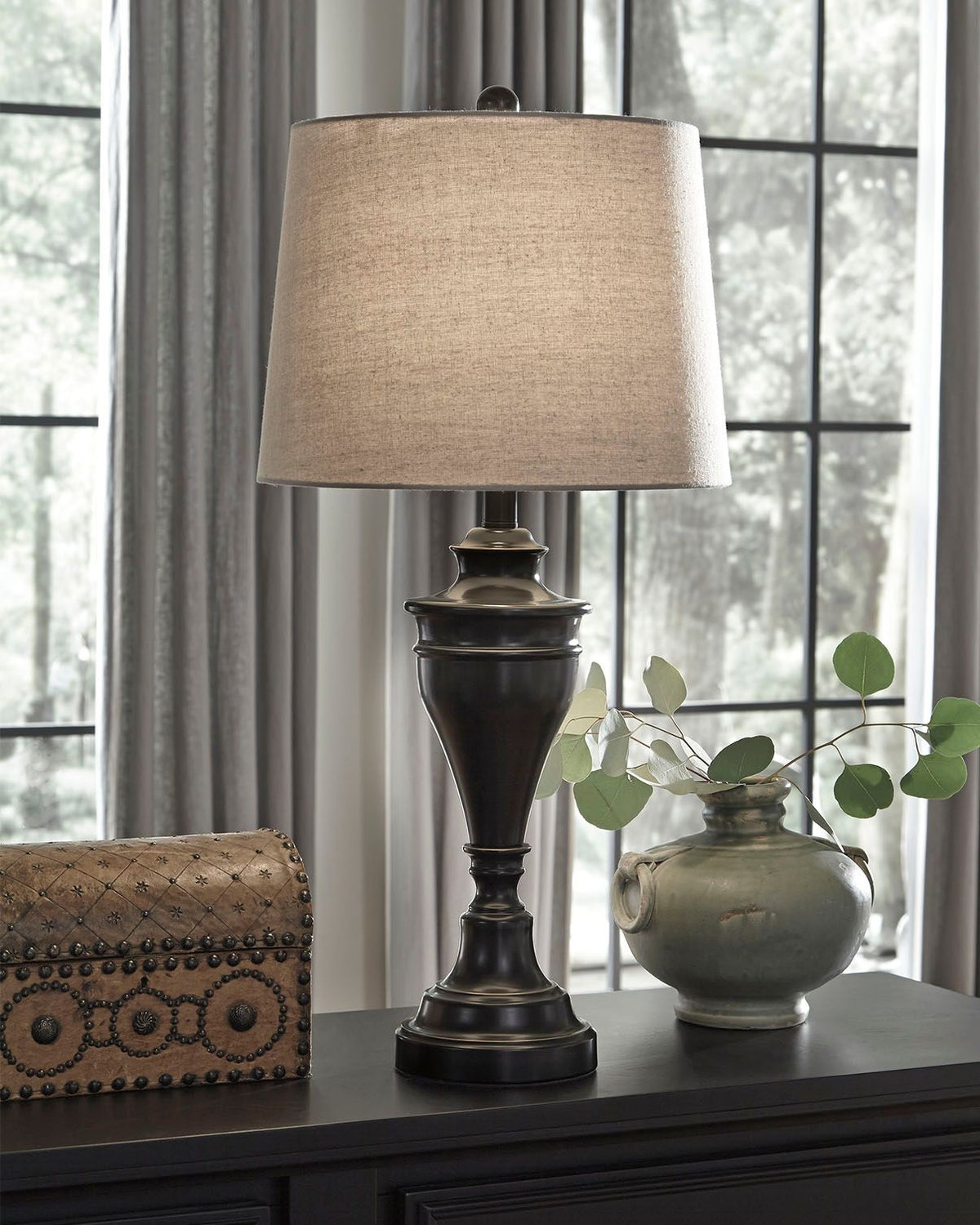 Darlita - Metal Table Lamp (Set of 2) - Bronze Finish by Ashley – view 4
