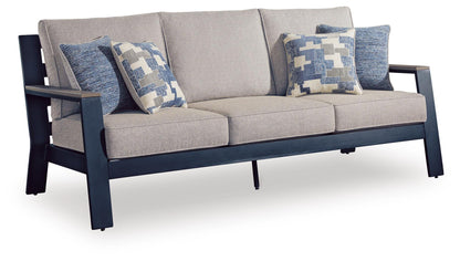 East Beach - Sofa With Cushion - Blue by Ashley – Sofas