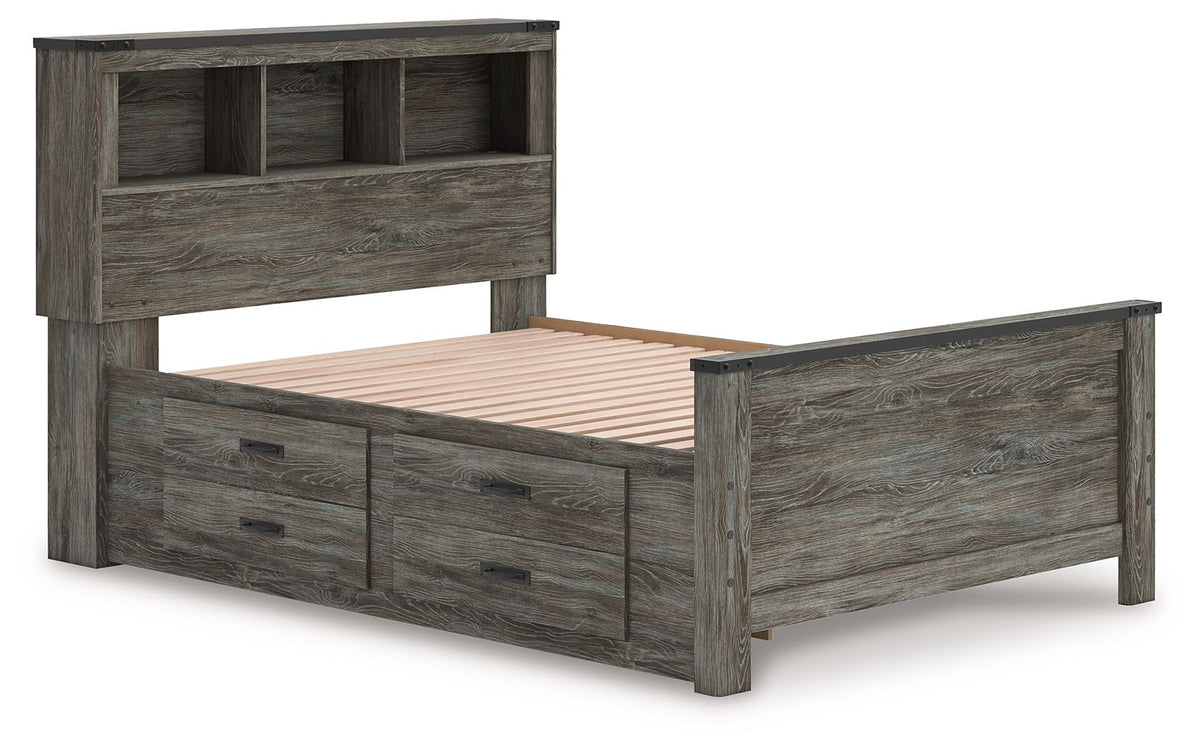 Frandern - Bookcase Panel Bed by Ashley – view 6