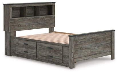 Frandern - Bookcase Panel Bed by Ashley – view 6