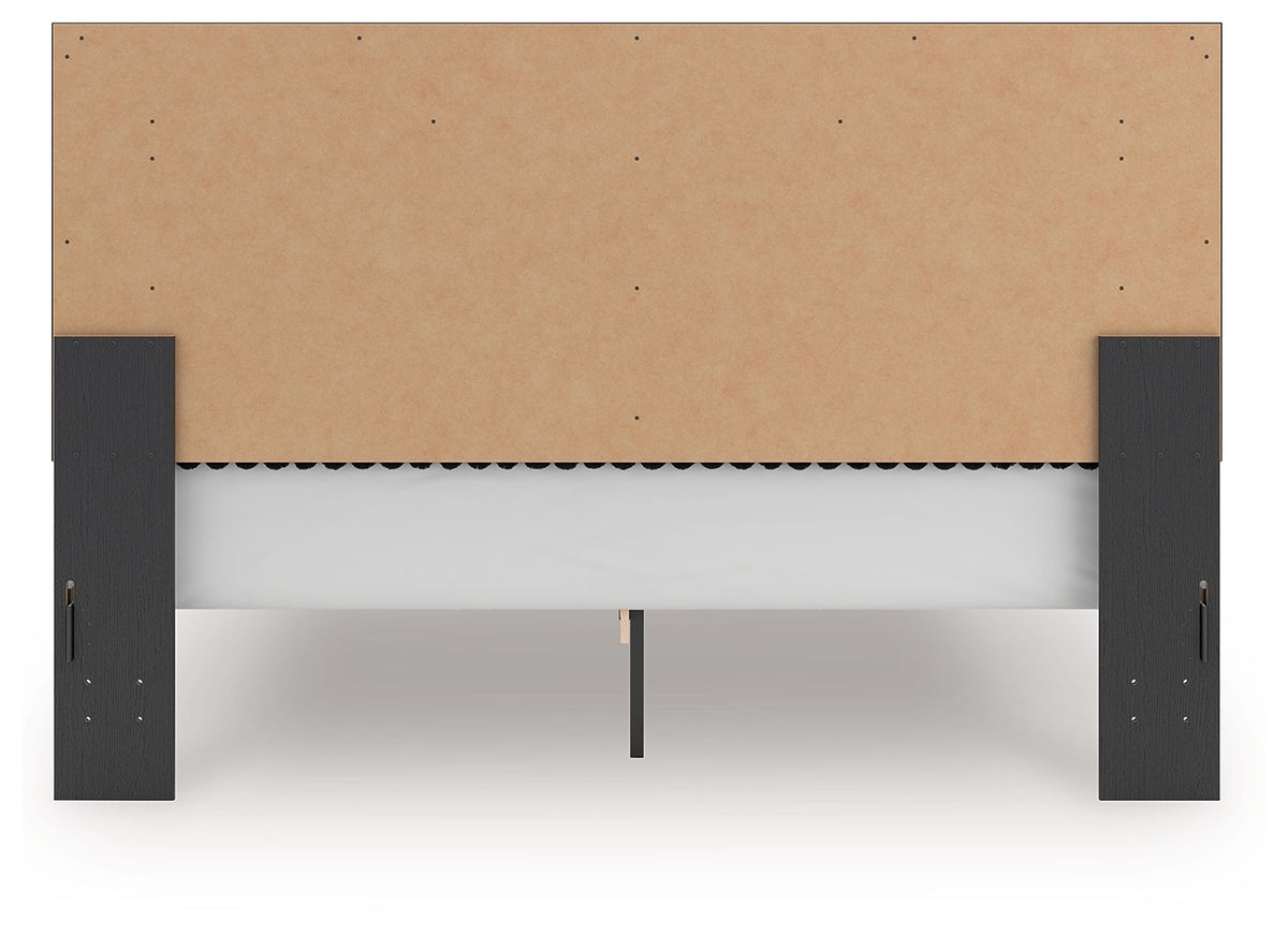 Zuraleus - Upholstered Panel Platform Bed With Roll Slats by Ashley – view 11
