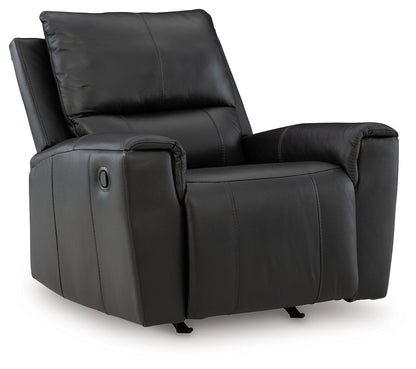 Glossmore - Rocker Recliner - Black by Ashley – Rocker Chairs