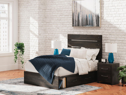 Hollivern - Panel Bed With Storage by Ashley – view 3