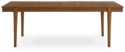 Lyncott - Rectangular Dining Room Extension Table - Brown by Ashley – view 2