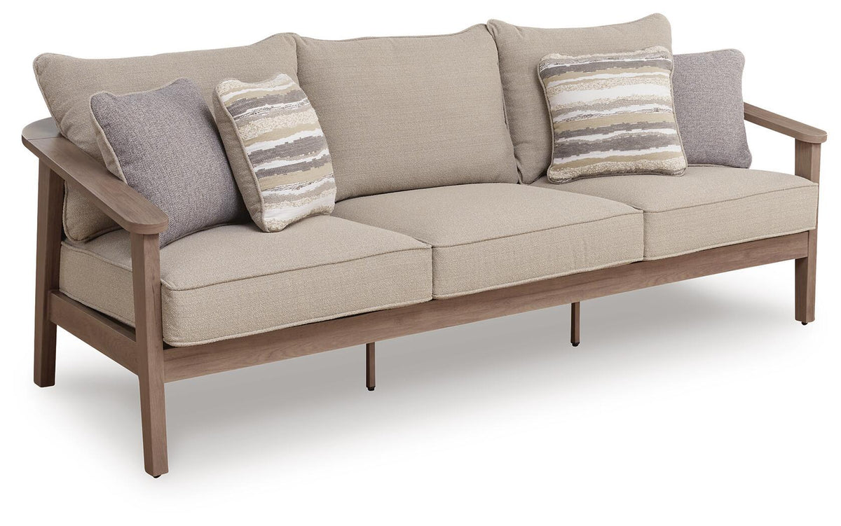 Harmony Headlands - Sofa With Cushion - Natural / Gray by Ashley – Sofas