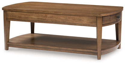 Burkbyer - Rectangular Table by Ashley – Cocktail Tables
