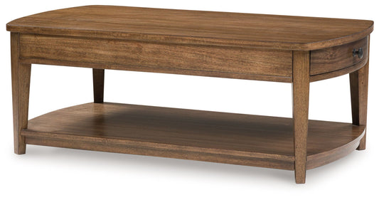 Burkbyer - Rectangular Table by Ashley – Cocktail Tables