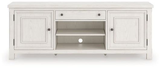 Robbinsdale - Extra Large TV Stand - Antique White by Ashley – view 2