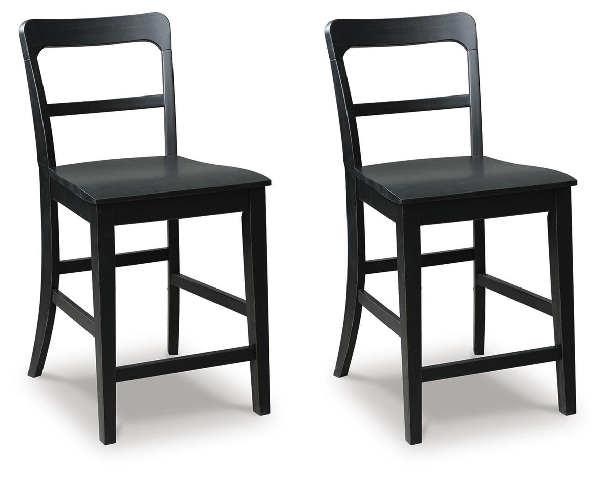 Greddinton - Barstool (Set of 2) by Ashley – Stool Sets