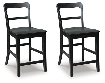 Greddinton - Barstool (Set of 2) by Ashley – Stool Sets