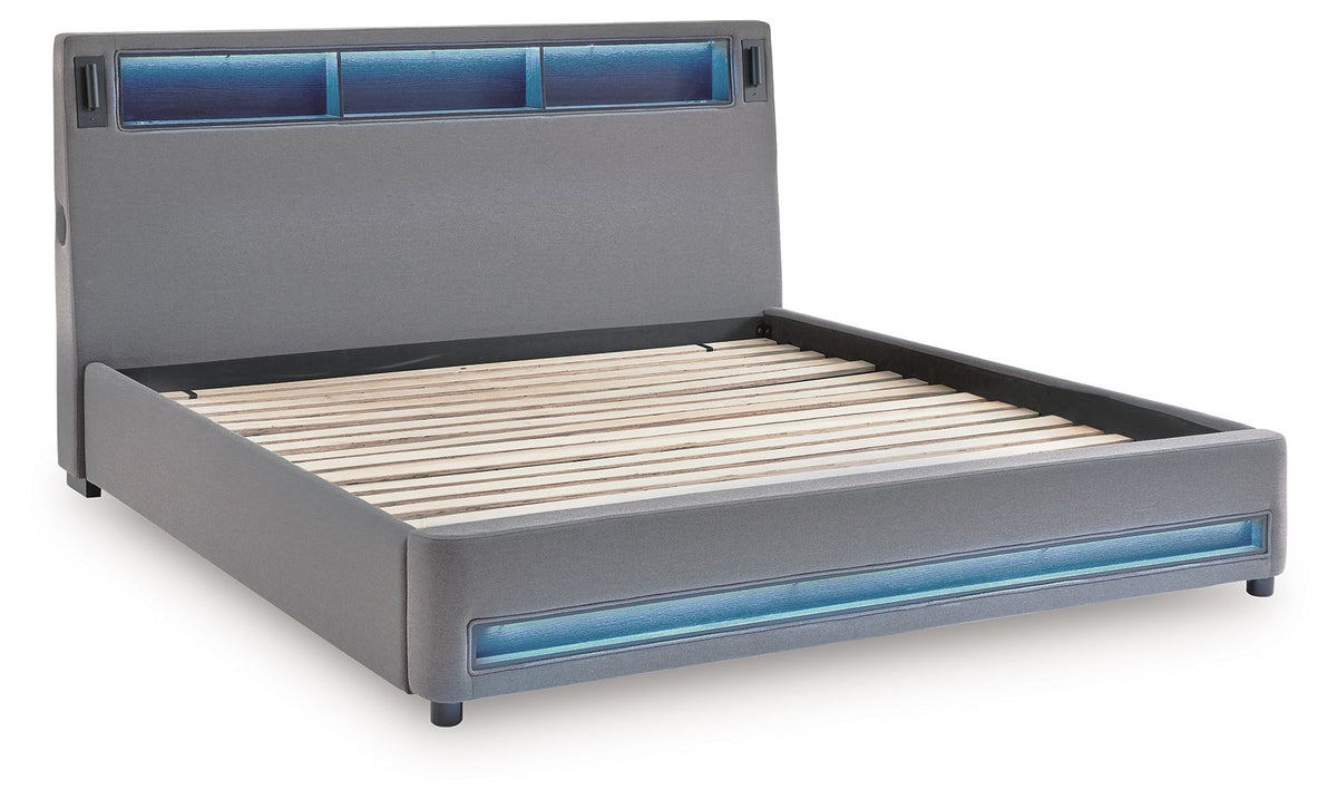 Verishaw - Upholstered Bed by Ashley – view 2