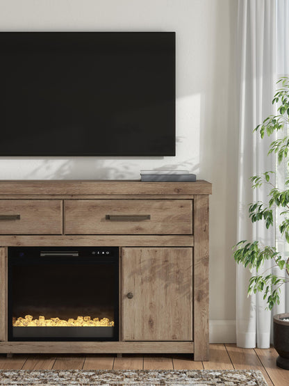 Garistyn - TV Stand With Fireplace Option – view 14