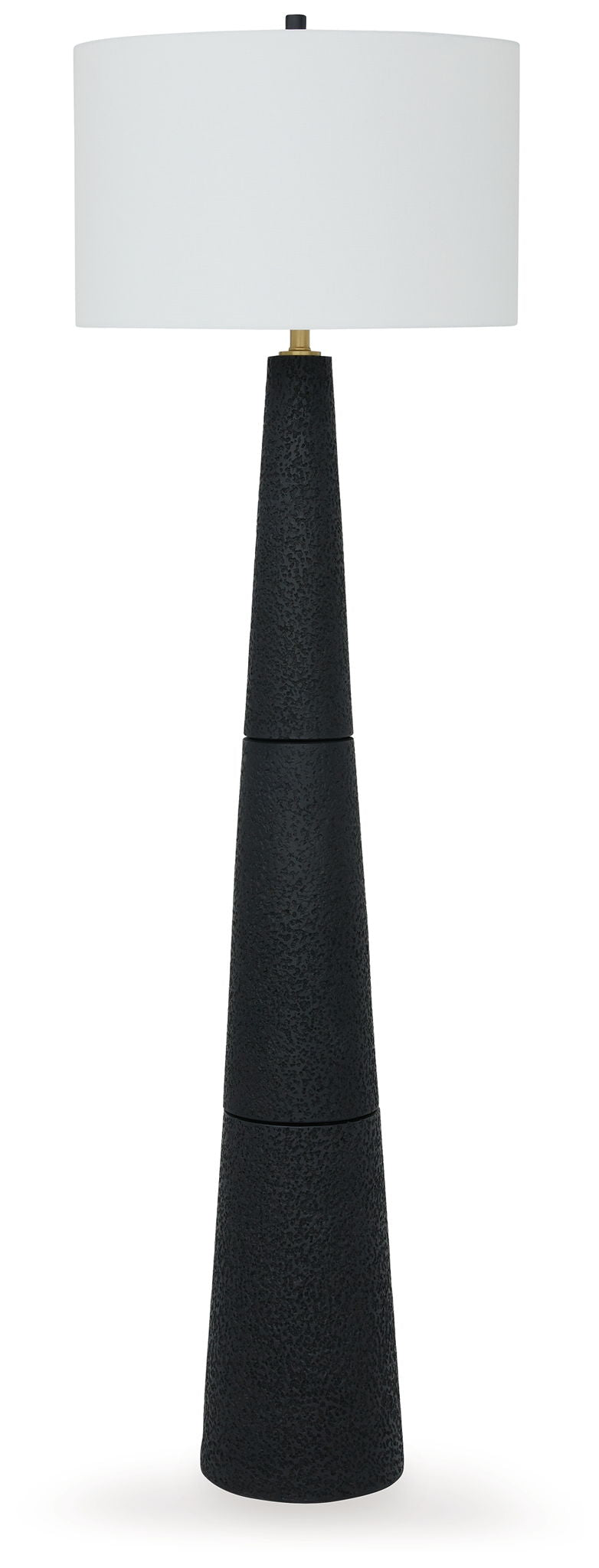 Hallburg - Poly Floor Lamp - Black by Ashley – Floor Lamps