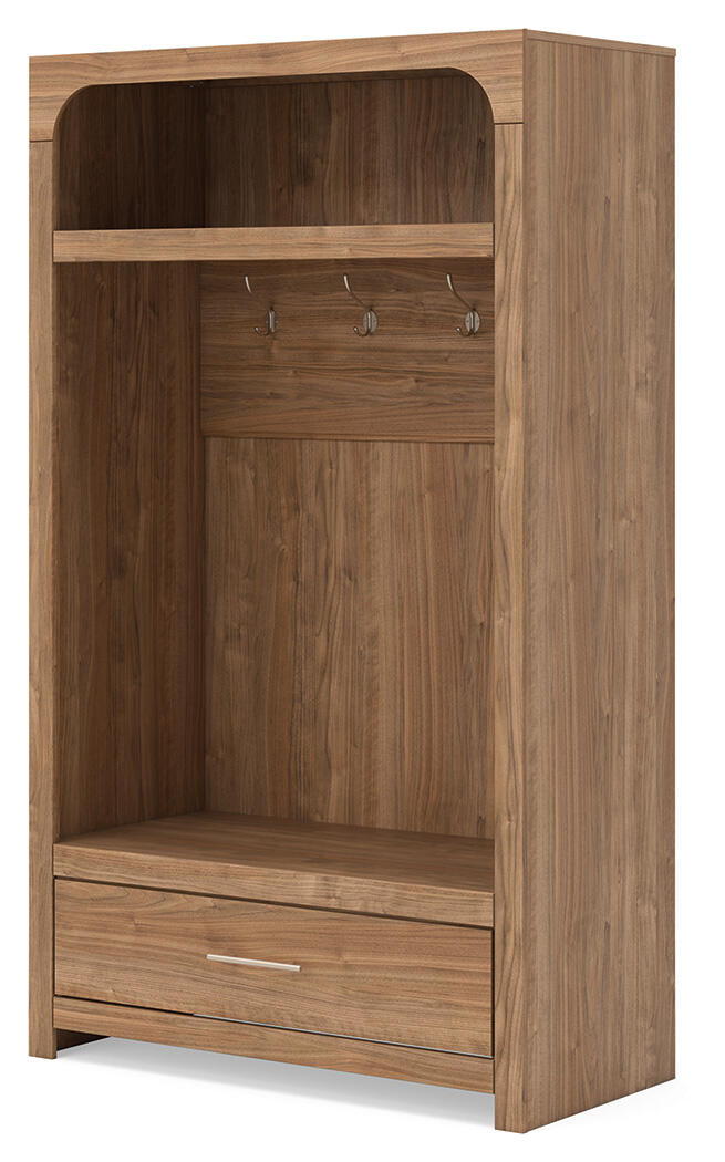 Dovander - Hall Tree With Storage Bench - Brown by Ashley – view 3