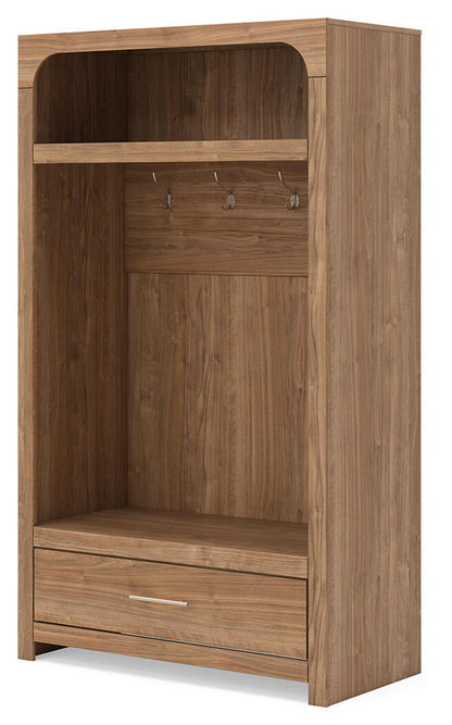 Dovander - Hall Tree With Storage Bench - Brown by Ashley – view 3