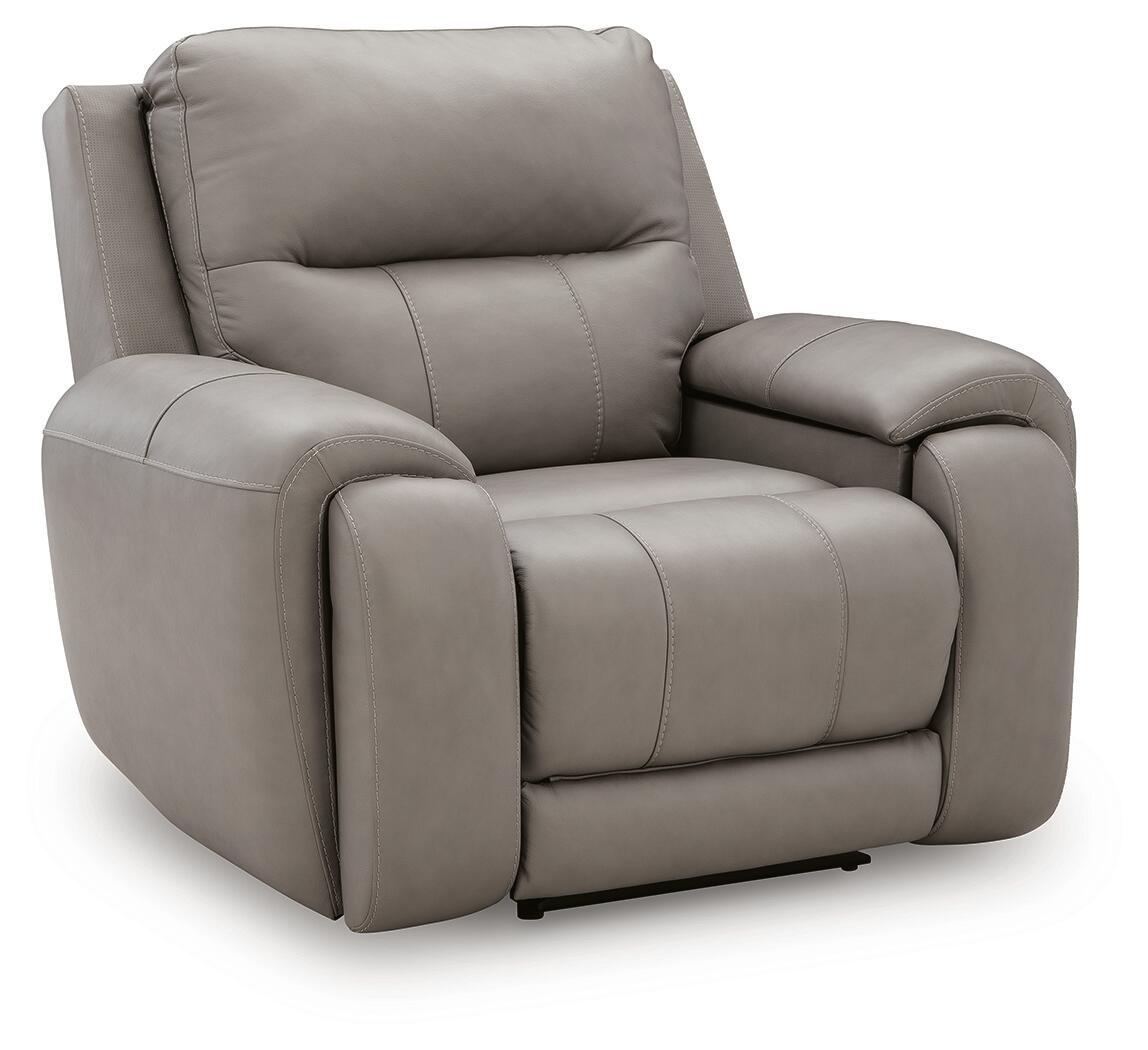 Real Moments - Power Recliner With Audio Seating - Ash by Ashley – Reclining Chairs