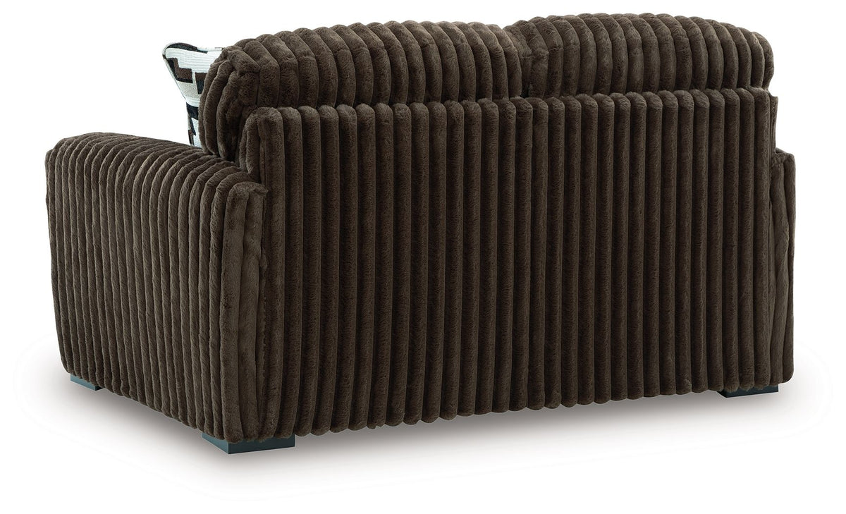 Midnight-Madness - Loveseat by Ashley – view 8