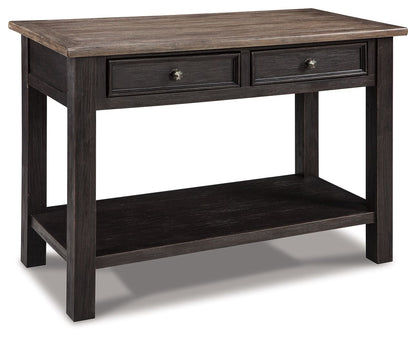 Tyler Creek - Sofa Table - Grayish Brown / Black by Ashley – Sofa Tables