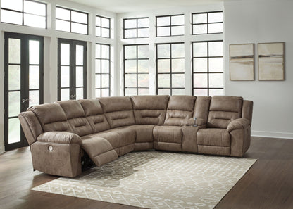 Ravenel - 4 Piece Reclining Sectional by Ashley – view 5