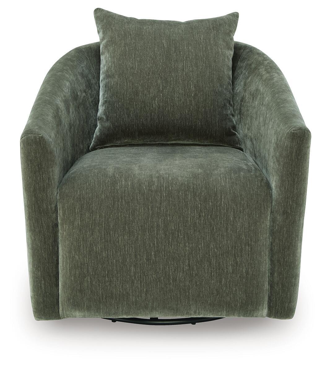 Leastow - Swivel Accent Chair - Loden by Ashley – view 4