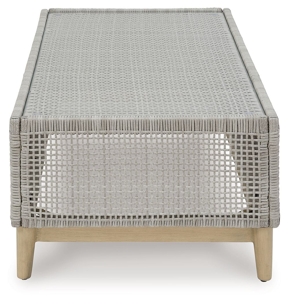 Seton Creek - Rectangular Cocktail Table - Gray by Ashley – view 3
