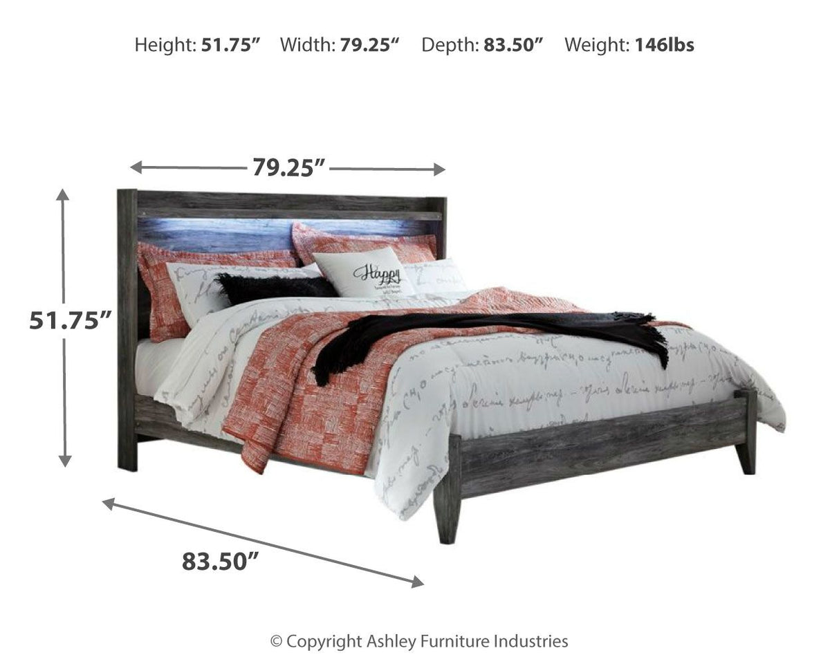 Baystorm - Panel Bed by Ashley – view 20