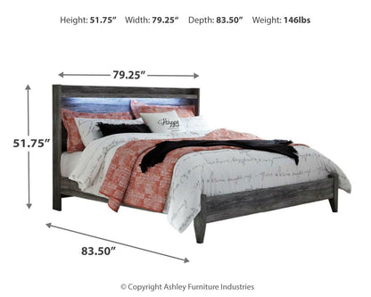 Baystorm - Panel Bed by Ashley – view 20