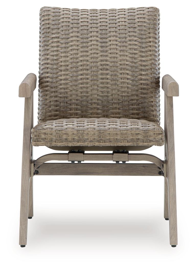 Cliff Trails - Rocking Arm Chair (Set of 2) - Beige by Ashley – view 2