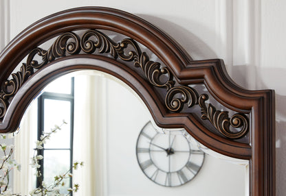 Lavinton - Dresser And Mirror - Brown by Ashley – view 4