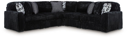 Midnight-Madness - 5 Piece Sectional by Ashley – view 5