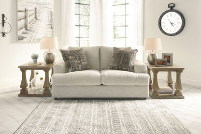 Soletren - 2 Pc. - Sofa, Loveseat - Stone by Ashley – view 2