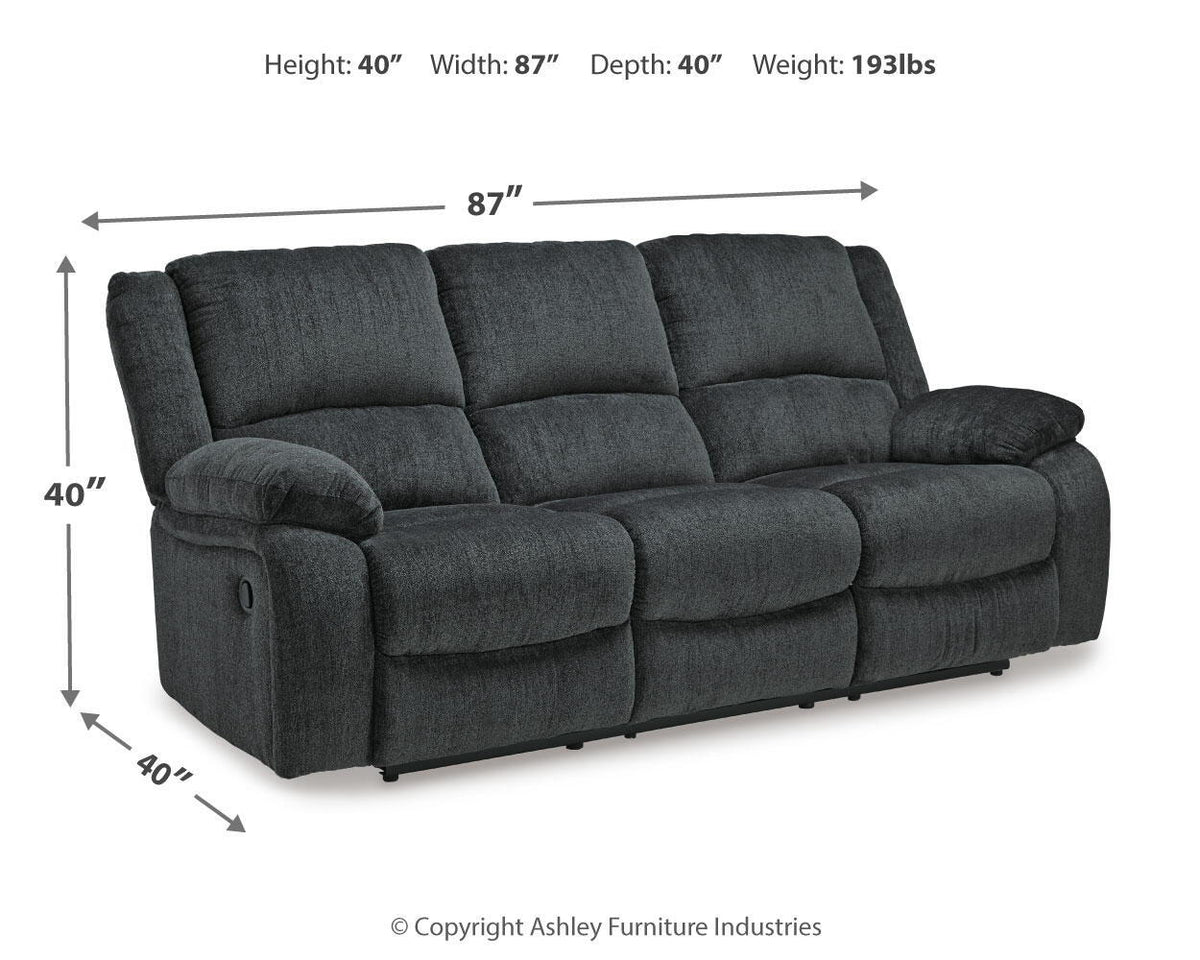 Draycoll - Reclining Sofa by Ashley – view 4