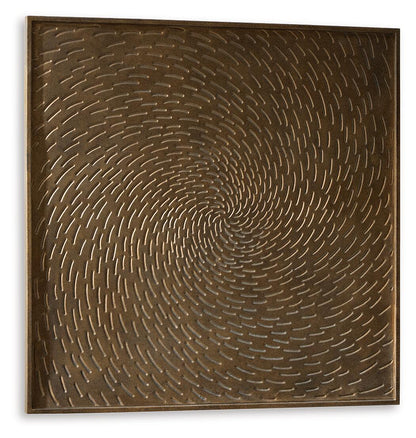 Dullter - Wall Decor - Antique Brown by Ashley – view 2